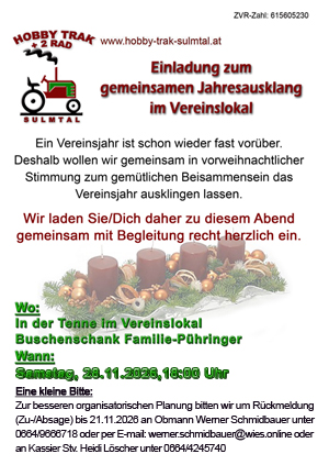 Info für Mitglieder